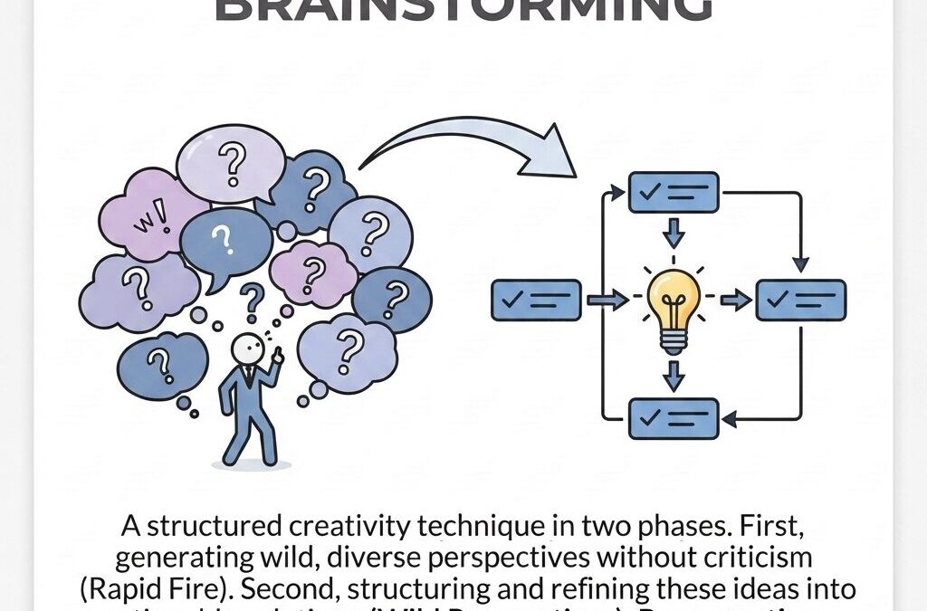 Zwei-Phasen-Brainstorming